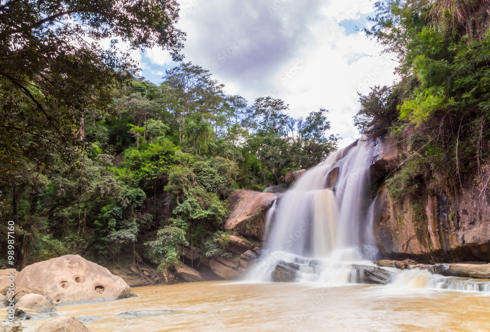 National waterfall friendship Thailand - Laos National waterfall friendship Thailand - Laos