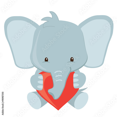 Elephant vector illustration  