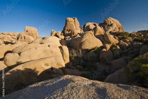 jumbo rocks in joshua tree national park of california, USA