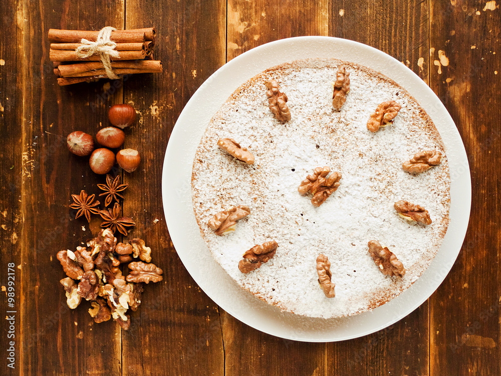Winter nut pie Winter nut pie