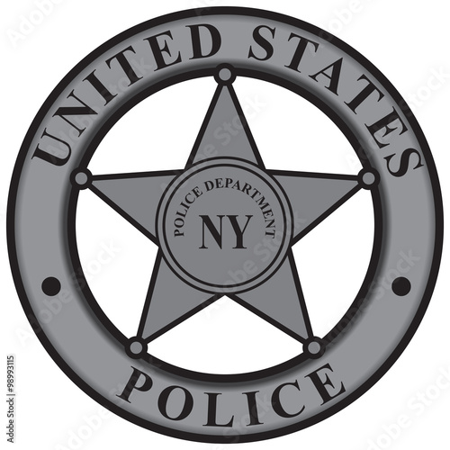 Badge New York Police Department