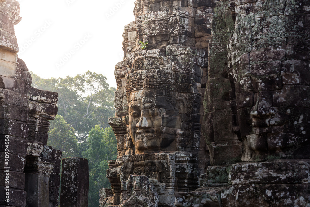 Angkor Thom ,Bayon In cambodia