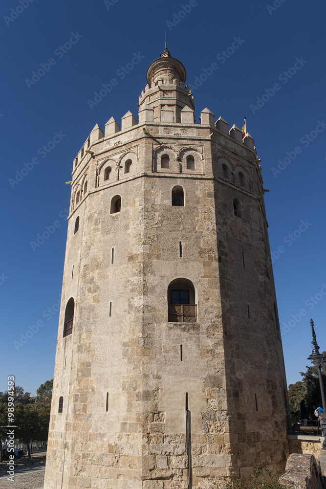 Monumentos de la ciudad de Sevilla, Torre del Oro, Andalucía