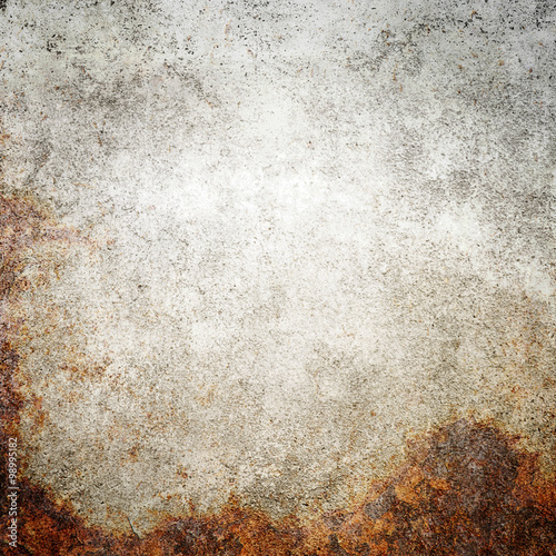 Rusty Metal, Corrosion of the surface, Grunge texture.