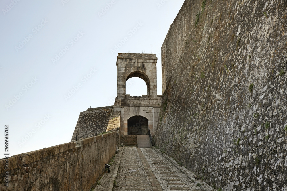 New fortress in Corfu city. Greece
