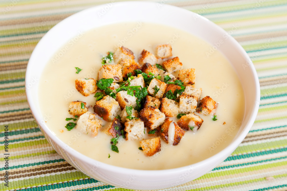 Chestnut cream soup Chestnut cream soup
