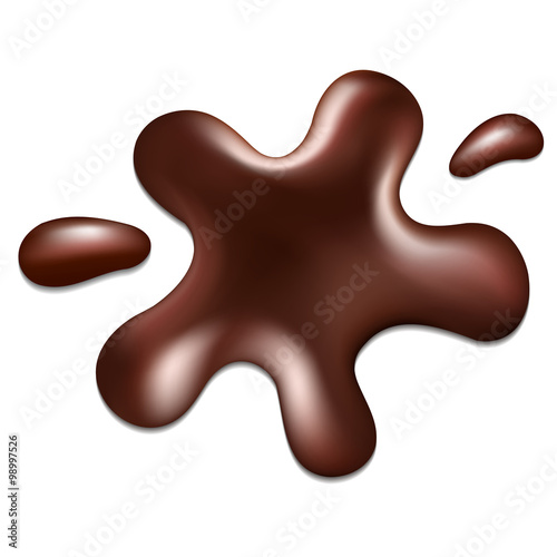 chocolate splash background