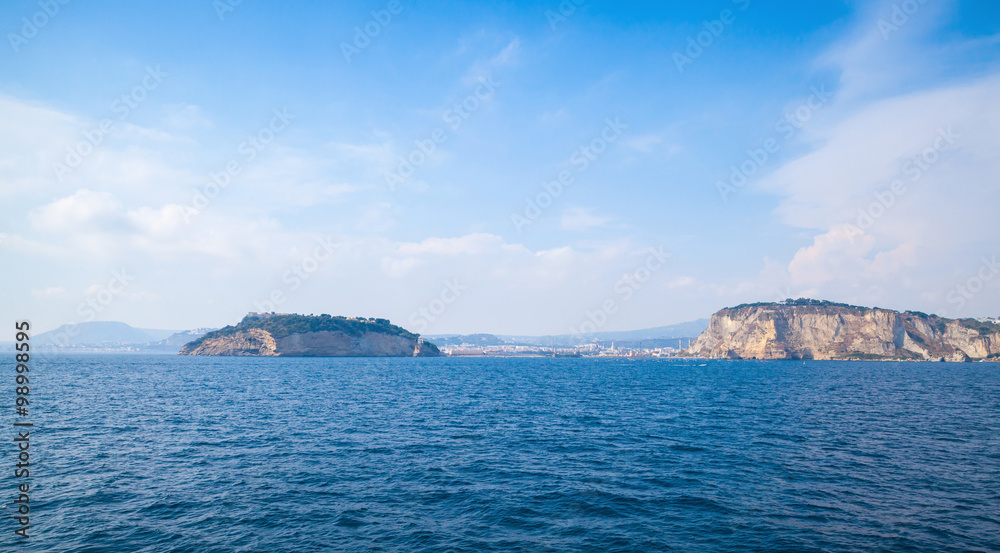 Mediterranean Sea, Bay of Naples, landscape