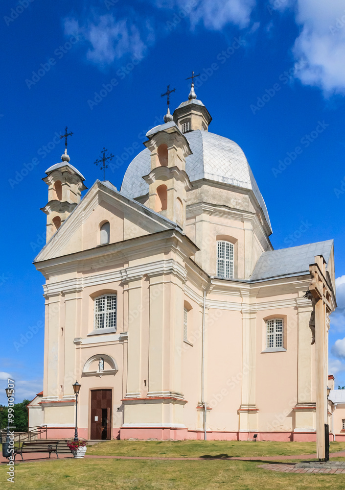  Catholic church of the Holy Trinity. .Liskiava. Lithuania