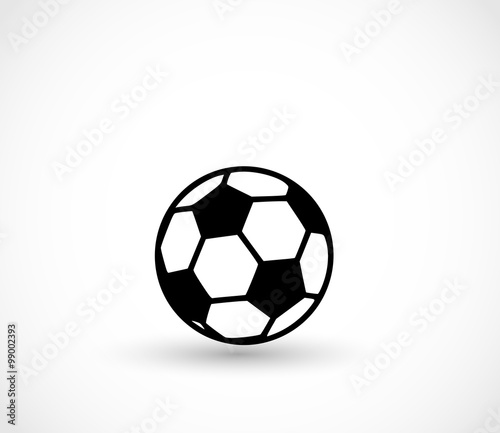 Football icon vector