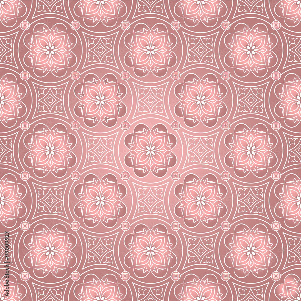 Seamless texture on pink brown background.
