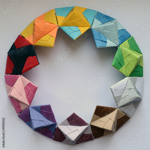 Slika na platnu origami