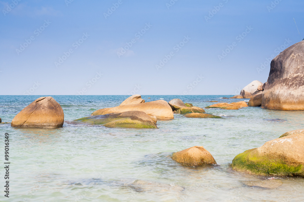 A view of tropical sea landscape