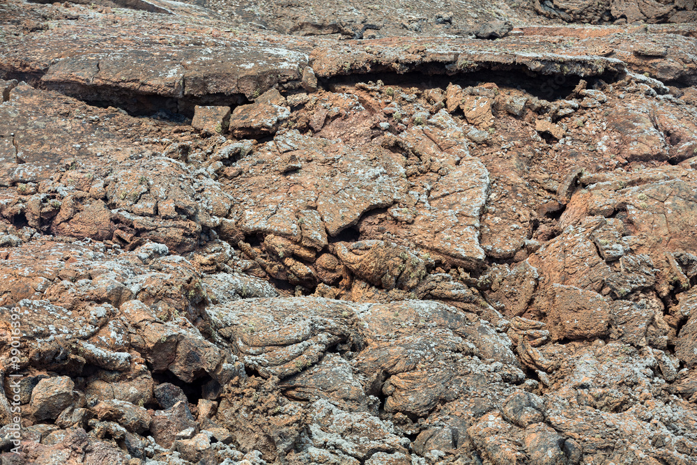 Fototapeta premium Timanfaya National Park in Lanzarote, Canary Islands, Spain