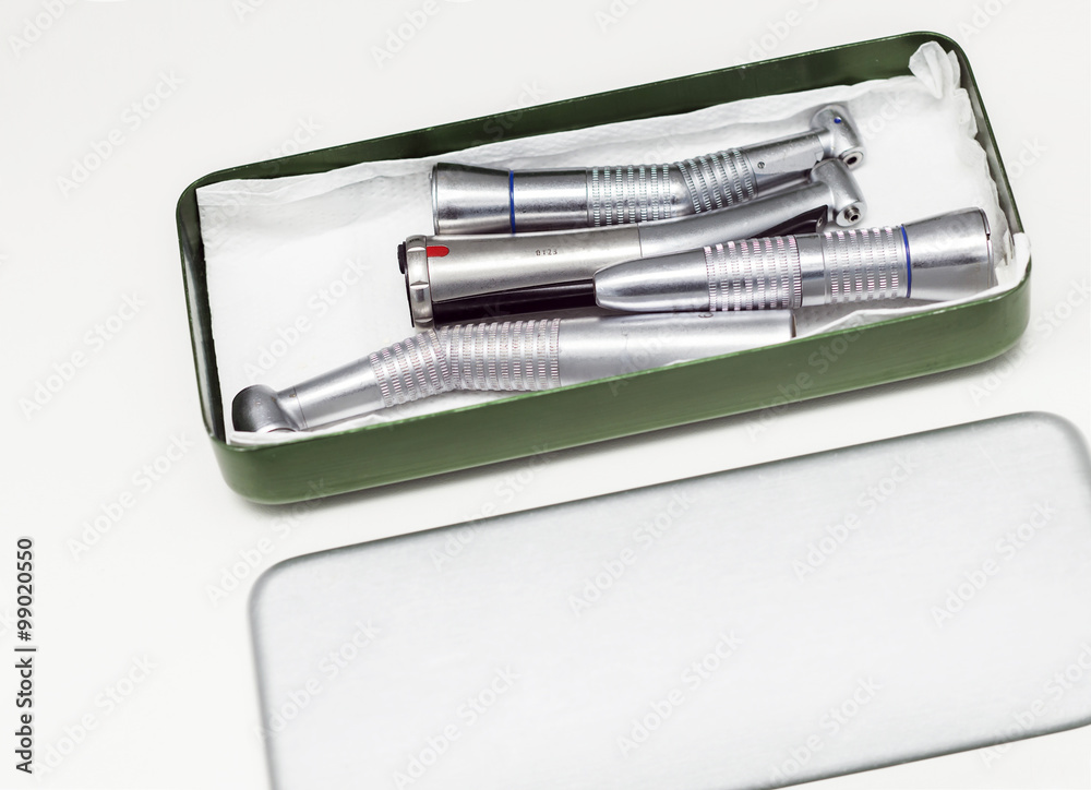 Dental drill machine's heads