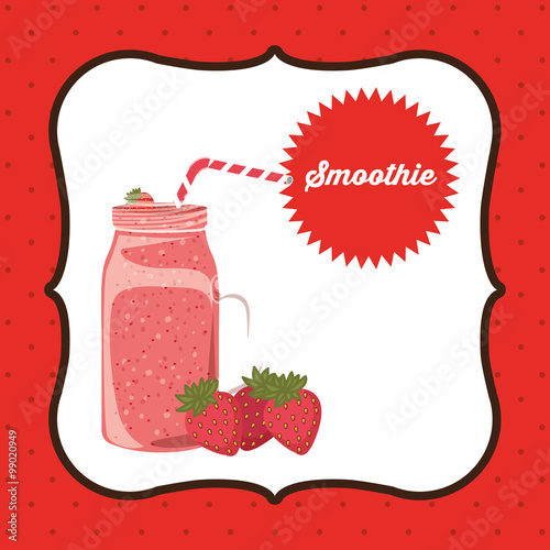 fruit smoothie design 