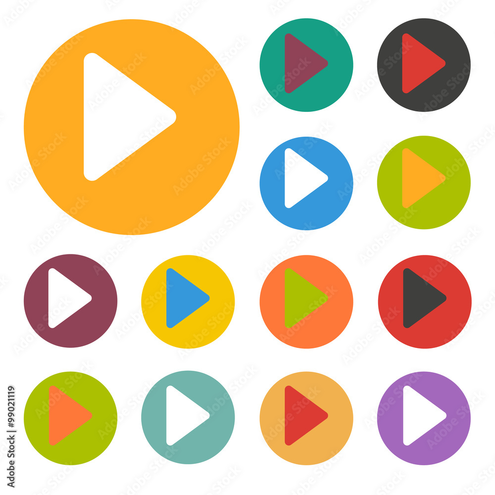 Play button icon Play button icon