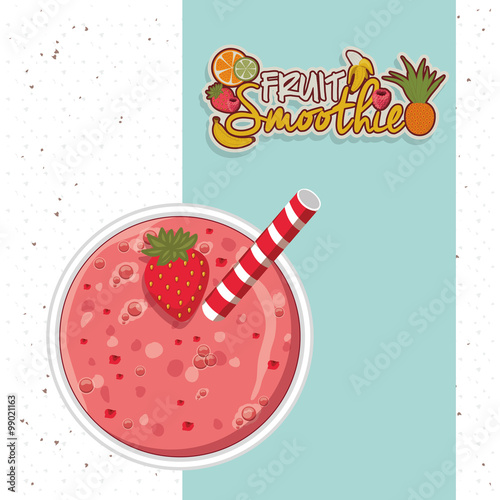 fruit smoothie design 