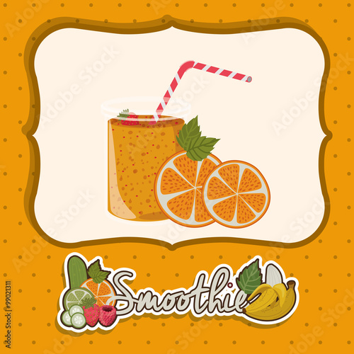 fruit smoothie design 