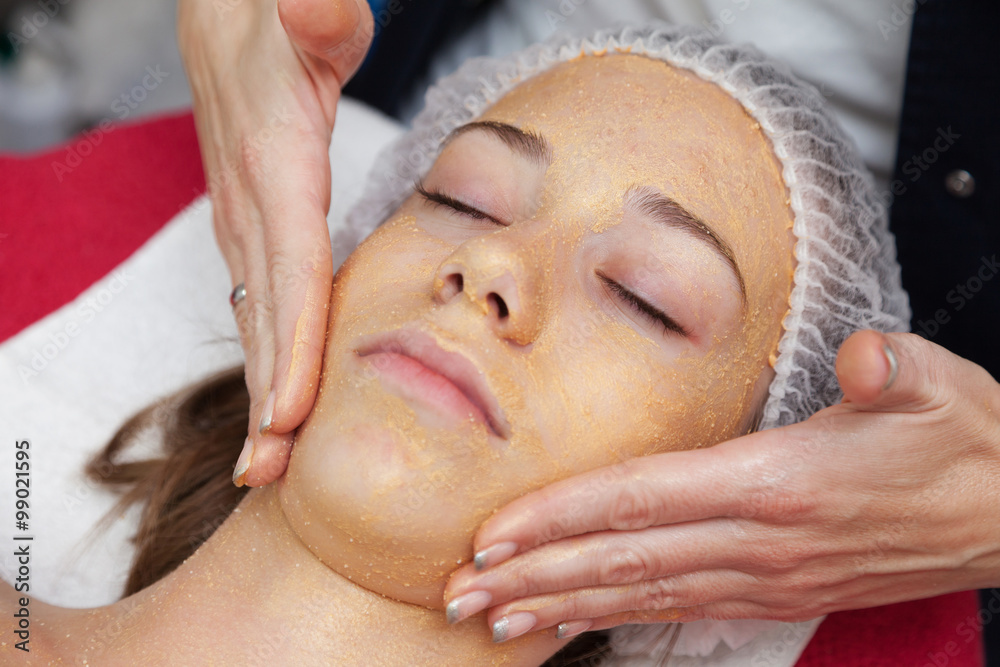 Receiving a cleansing therapy Receiving a cleansing therapy