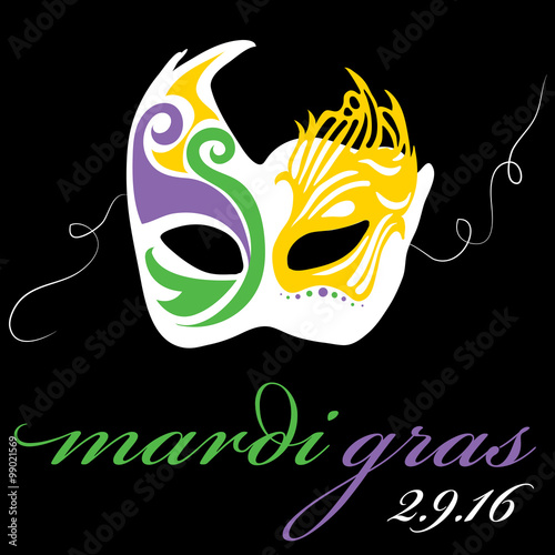 Mardi Gras mask 2016