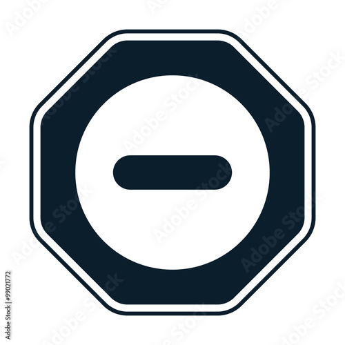 Button sound minus icon