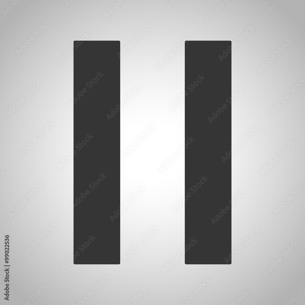 Pause button icon Pause button icon
