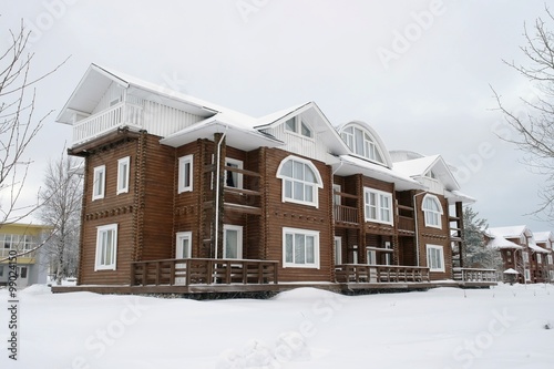 Северный деревянный дом