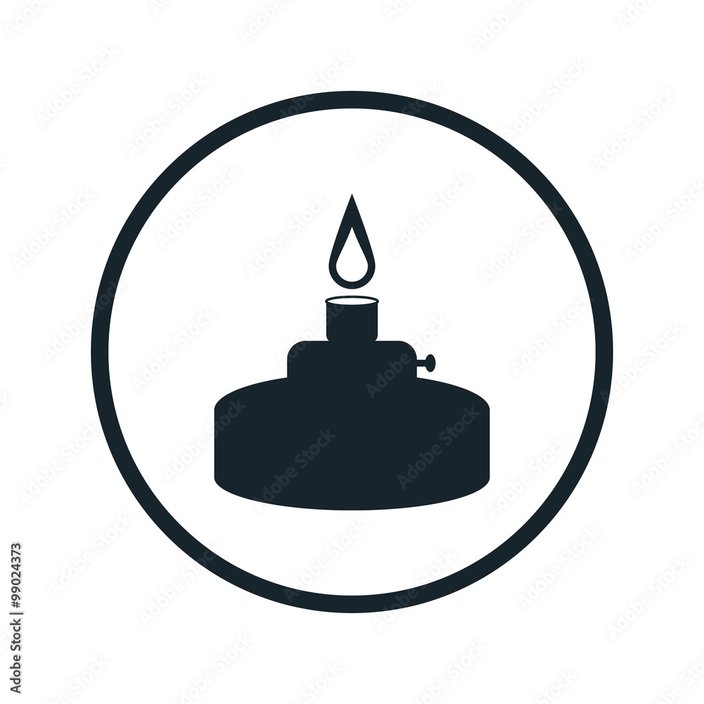 Gas burner icon Gas burner icon