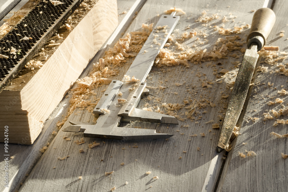 Obraz premium used joiner tool