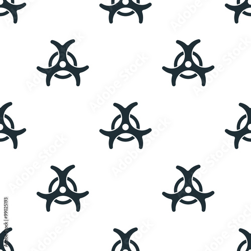Bacteriological danger icon