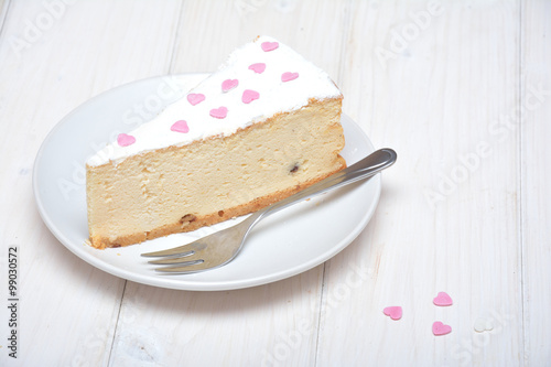 Cheesecake for Valentine's day