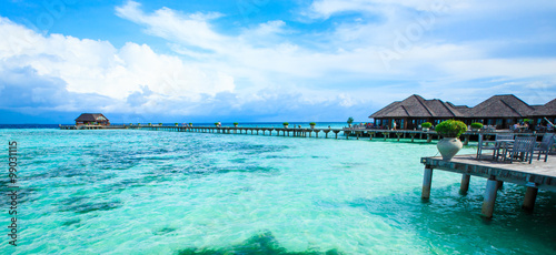 Fototapeta Naklejka Na Ścianę i Meble -   beach Maldives