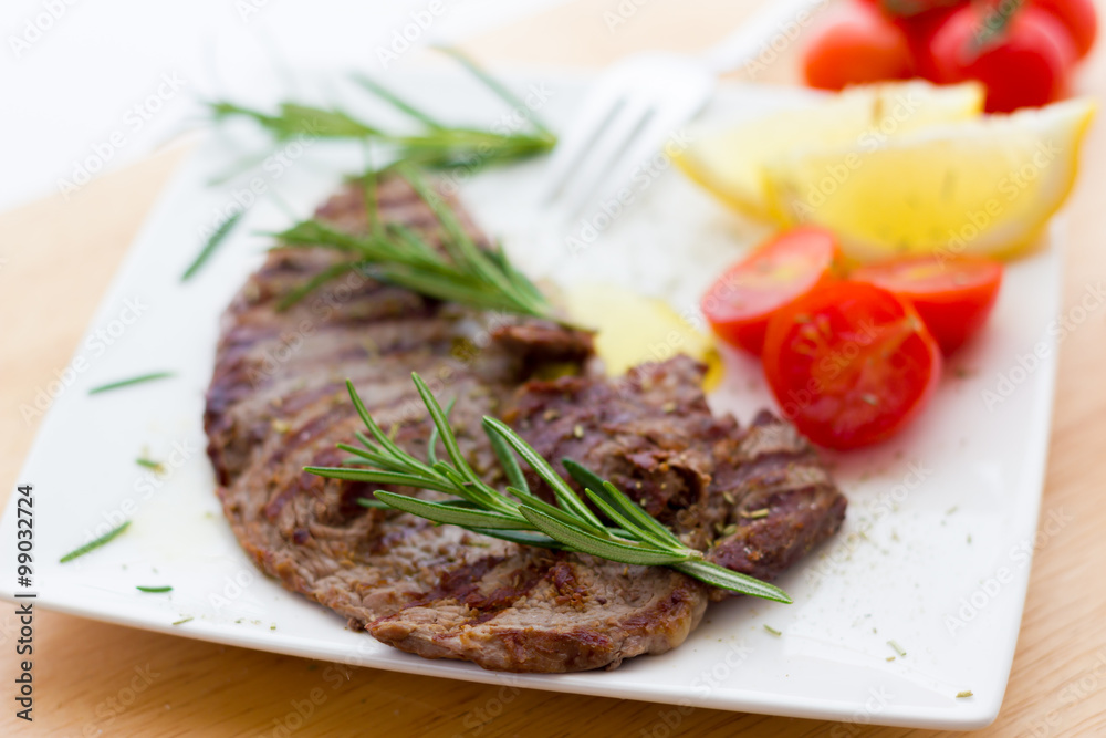 Veal steaks