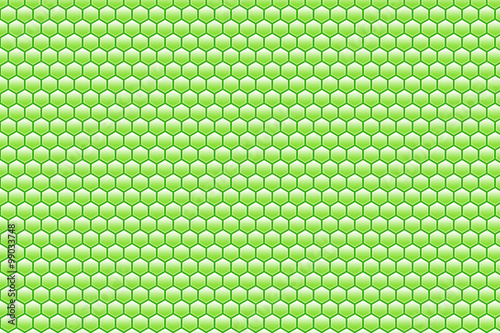 abstract green honeycomb pa...