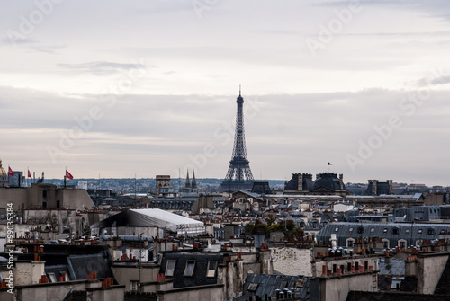 パリの街並・エッフェル塔