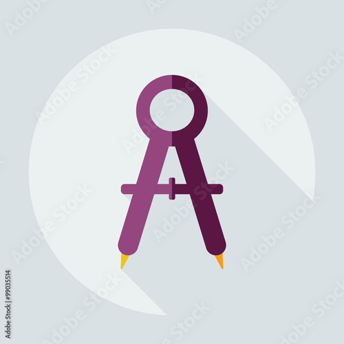 Flat modern design with shadow  Icon dividers