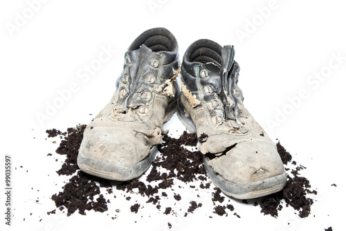 Obraz na plátně Dirty boots