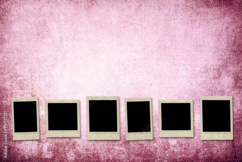 vintage instant photo