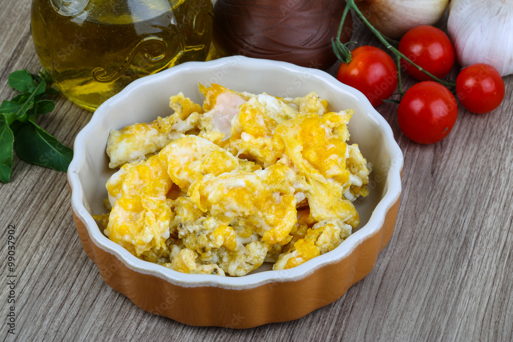 Scrambled eggs Scrambled eggs