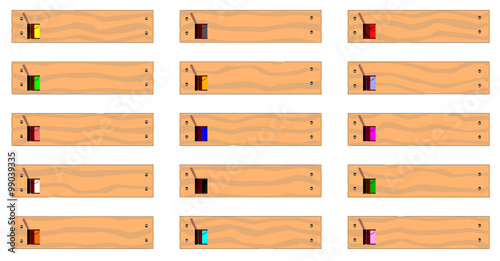 Plank And Paint Icons