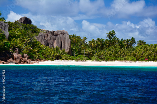 Sandstrand - Grande Soeur Island, Seychellen photo