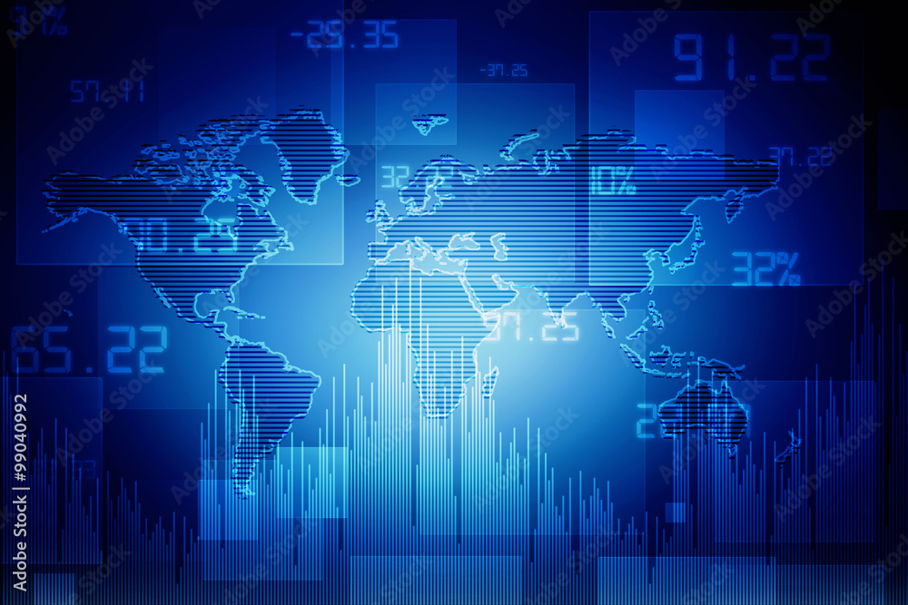World Map Business background World Map Business background