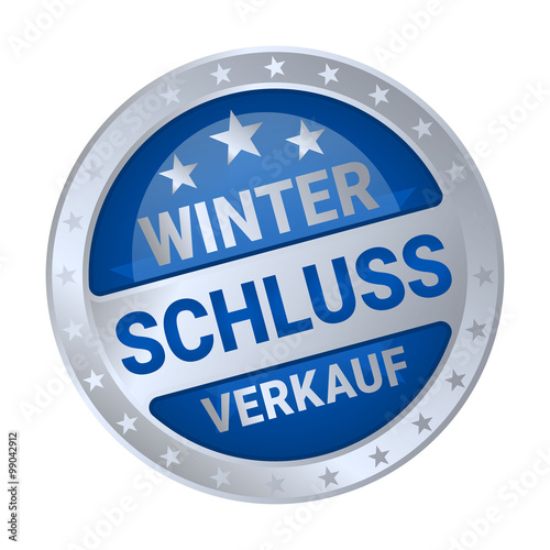 Winter Sale Icon Button