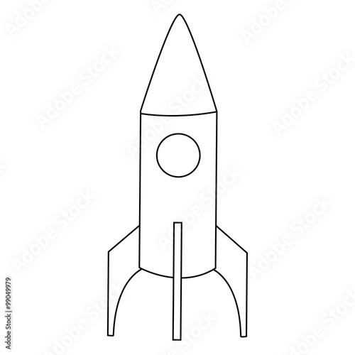 missile, razzo, astronave, navicella, spazio, spaziale