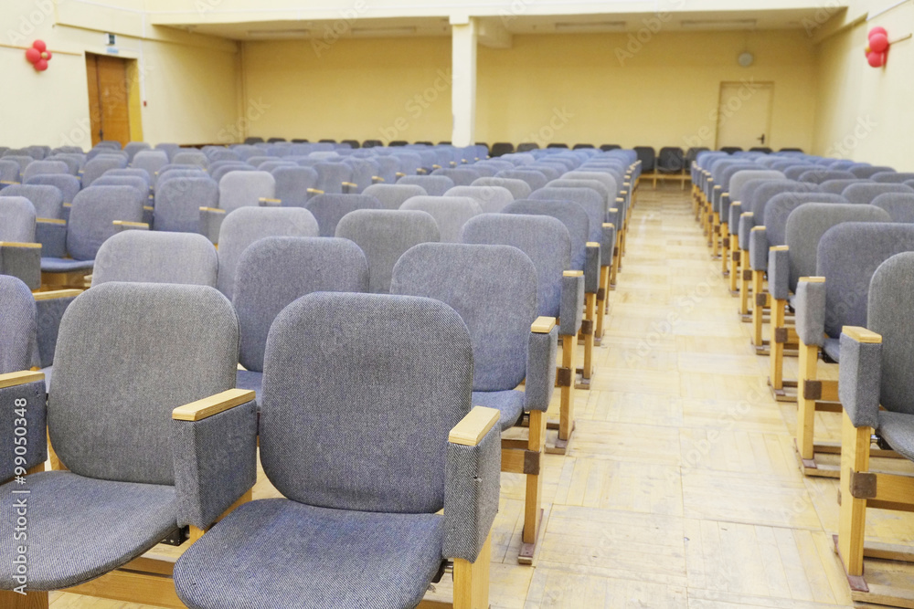 Fototapeta premium Interior of a auditorium