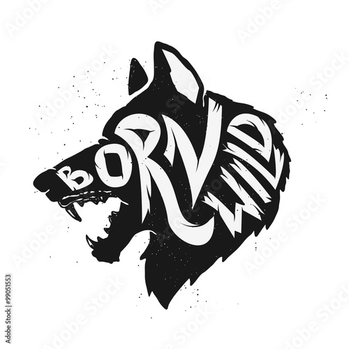 born wild wolf