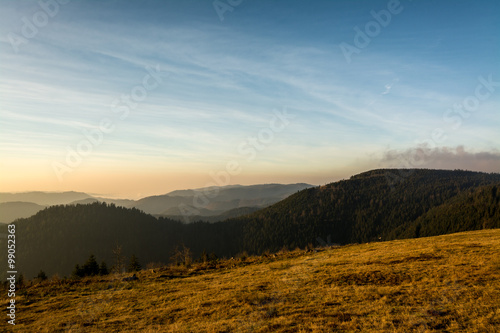 Schwarzwald - Sonnenuntergang