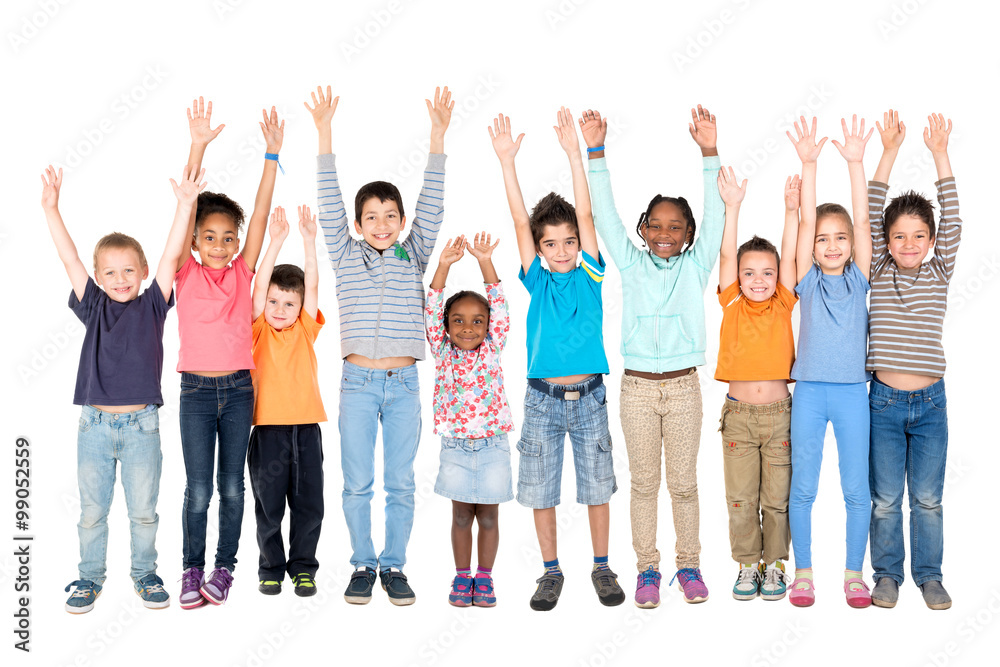 Fototapeta premium Group of children