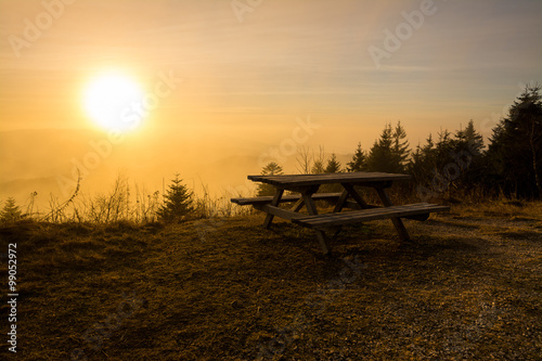 Schwarzwald - Sonnenuntergang am Schliffkopf